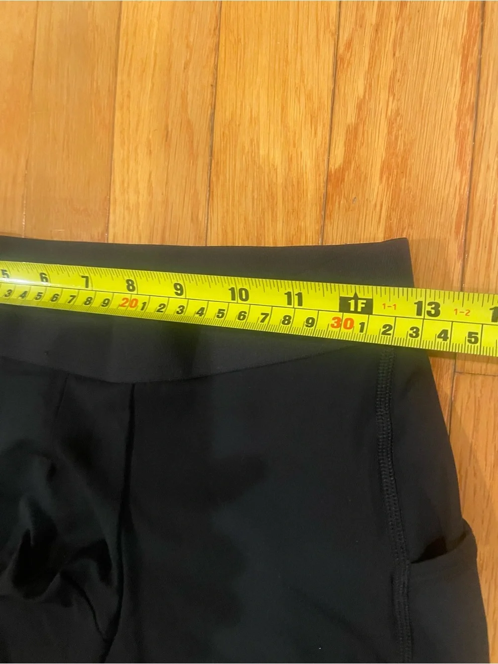 NWOT -Lululemon Men’s Surge Light 3/4 Tight 25’´ Black Reflective Accent Size L - Picture 12 of 14